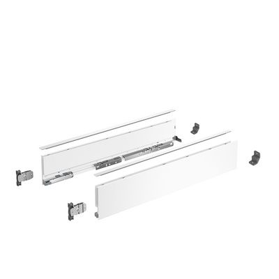 HET AVANTECH YOU DRAWER SIDE PROFILE SET 101H X 600MM - WHITE