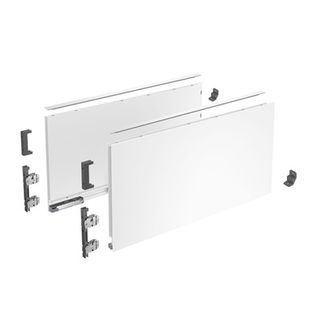 HET AVANTECH YOU DRAWER SIDE PROFILE SET 251H X 650MM - WHITE