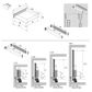HETTICH AVANTECH YOU REAR PANEL CONNECTOR LH WHITE