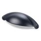 HET MATANE SHELL HANDLE 64MM - MATT BLACK