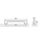 HET LANGA HANDLE 128MM - MATT BLACK