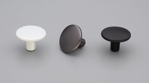 ROUND KNOB 37MM TITANIUM