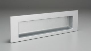 FLUSH INSERT HANDLE 160MM SATIN CHROME