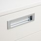 FLUSH INSERT HANDLE 160MM SATIN CHROME