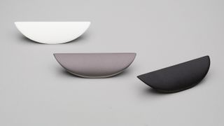 SHELL HANDLE 100MM BLACK STRUCTURED