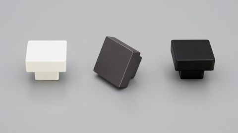 SQUARE KNOB 30MM TITANIUM
