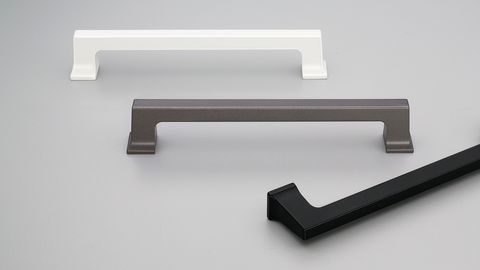 AHLEN HANDLE 160MM BLACK STRUCTURED