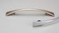 BOWTIE HANDLE 128MM BRUSHED NICKEL