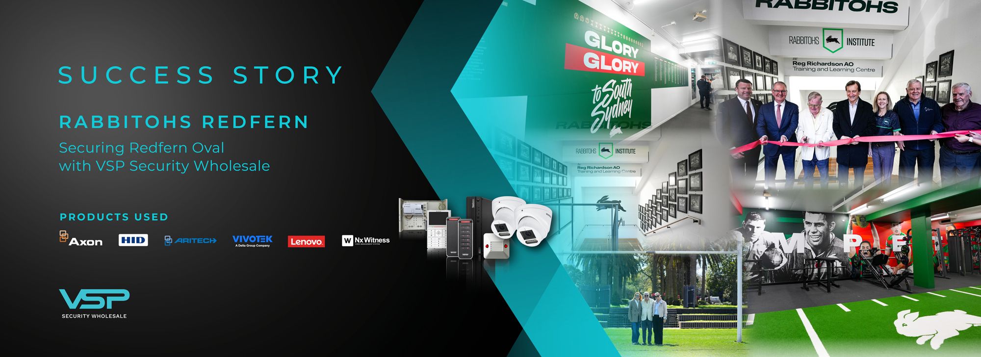 Rabbitohs NRL security sponsor case study