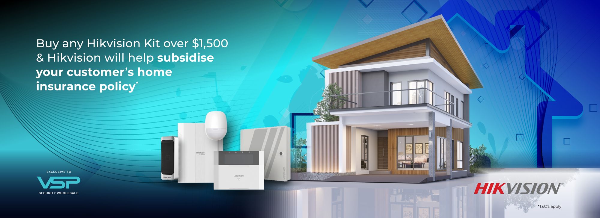 Hikvision home insurance promo