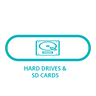 HARD DRIVES & SD CARDS