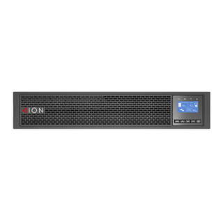 ION F18 IOT 3000VA/3000W Unity PF (15Amp input) Online SUPER CHARGER UPS, NO BATTERIES (Requires a min of one (1) F18-IOT-EBM-72V-RT), 2U Rack/Tower, 8 x C13 (Two Groups of 4 x C13) 1 x C19. C14 Input., IOT Communication port, HID and PCBA Conformal Co