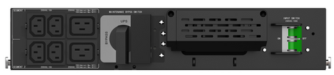 ION F18 IOT MBP 6K/10K (Two Groups of 2 x C13 & 1 x C19, One group of Programmable Outlets) Rack/Tower Maintenance Bypass Dimensions: (mm) W426 x D80 x H84.5, 2.4kg