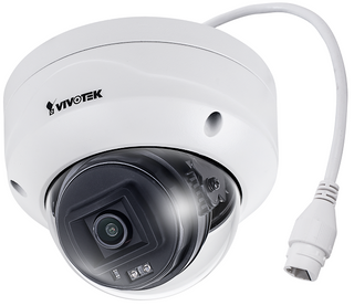 Vivotek 5MP Outdoor Fixed Dome, 5MP, 30fps, 2.8mm lens, IR 30m, WDR Pro,  Includes, Line Crossing, Intrusion and loitering detection, Vision object analytics (FD9383-HV(2.8MM))