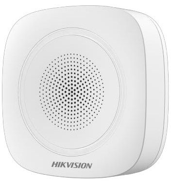 HIKVISION AX PRO OR HYBRID PRO TRI-X WIRELESS INDOOR SOUNDER, BLUE STROBE INDICATOR