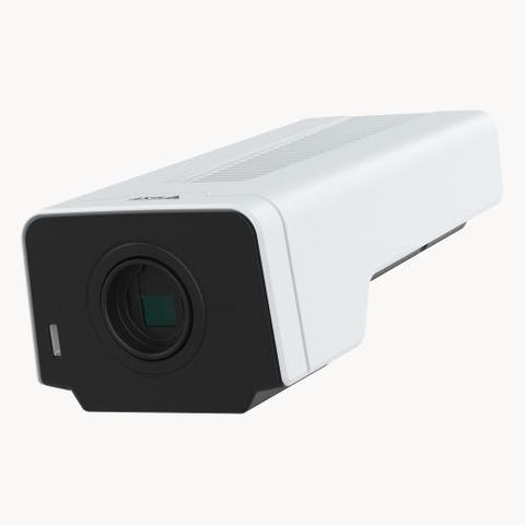 AXIS (02900-001) - 1/2.8 image sensor, outdoor, NEMA 4X, IP66, IP67 and impact resistant, 2MP / 1080p resolution, day/night box camera with Deep Learning Processing Unit (DLPU)