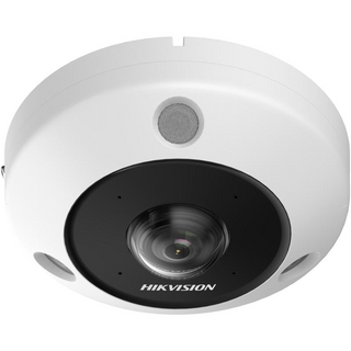 HIKVISION Fisheye, 6MP 360 Degree, 1.16mm lens, IR, Built in Mic, Speaker, Heatmap, People Counting, OUTDOOR (6365)