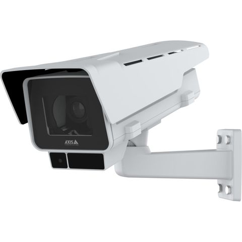 AXIS 02738-001 - 1/1.8 image sensor, outdoor, NEMA 4X, IP66, IP67 and impact resistant, 4K / 8MP resolution, day/night box camera with Deep Learning Processing Unit (DLPU)