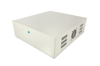 NVR Enclosure - Self Mounted box with 2x fan and 12V1A Power Supply 565D x 510W x 123H