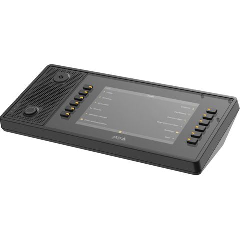 AXIS 02709-001 - AXIS C6110 Network Paging Console complements your network speakers to create a complete public address system that enables live paging, prerecorded callouts, and two-way audio. Configure as many zones as needed in the web interface, u