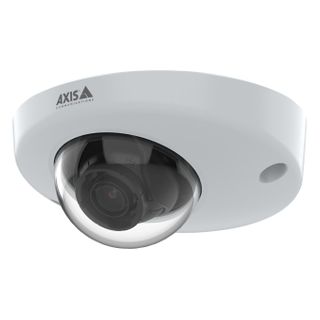 AXIS 03117-001 - AXIS P3905-R Mk III is a 1080p fixed dome onboard camera with a M12 network connector on the pigtail.