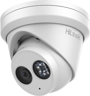 HIKVISION HiLook, 8MP IntelliSense Turret, Starlight, IR, Mic, 2.8mm (T28)