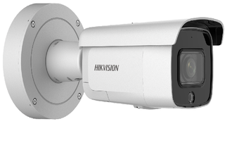 HIKVISION 6MP ACUSENSE BULLET, IP67, IR, BUILT-IN MIC, SPEAKER, STROBE LIGHT, 2.8-12MM, NO PIGTAIL (2666)