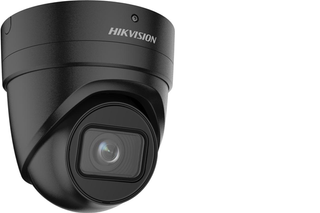 HIKVISION 6MP AcuSense Turret, IR, 2.8-12mm, No Pigtail, Black (2H66)