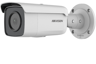 HIKVISION 6MP ACUSENSE BULLET, IP67, IR 60M, 2.8MM, BUILT-IN MIC, SPEAKER, STROBE LIGHT (2T66)