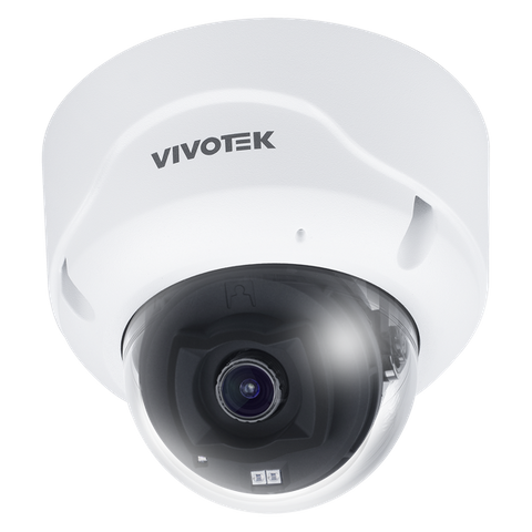 Vivotek V Series Outdoor Fixed Dome, 8MP, 30fps, 4.2mm, IR, 2 Way Audio, TPM 2.0, IP66, IK 10, Nema 4X, Includes VCA And Attribute Search (FD9399-EHV)
