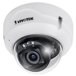 Vivotek V Series Outdoor Varifocal Dome, 8MP, 30fps, 4.3 - 9.8mm, P-Iris,  IR, 2 Way Audio, TPM 2.0, IP66, IK 10, Nema 4X Includes VCA And Attribute Search (FD9399-EHTV)