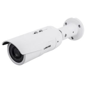 Vivotek V Series Outdoor Fixed Bullet, 5MP, 30fps, 2.8mm lens, IR, 2 Way Audio, TPM 2.0, IP66, IP67, IK 10,  Includes VCA And Attribute Search (IB9389-EHV-V3)