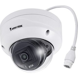 Vivotek V Series Outdoor Fixed Dome, 5MP, 30fps, 2.8mm lens, IR, 2 Way Audio, TPM 2.0, IP66, IK 10, Nema 4X, Includes VCA And Attribute Search (FD9389-EHV)