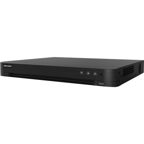 HIKVISION Acusense 16CH DVR, 5MP@12fps, HDTVI/AHD/CVI/CVBS/IP, 2 HDD Bays, 4TB HDD (7216)