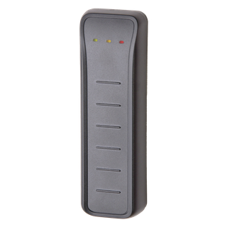 AXON Secure MIFARE DESFire EV1/EV2 card reader with output and RTE input in slim design (ATS1180)