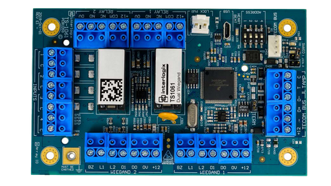 AXON CDC 2 door Wiegand interface with 2 relays and 4 inputs (board only) for CDC4 range (CDC-2DWIF)