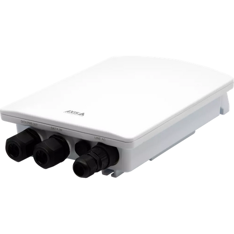 AXIS 02453-001 - AXIS TU8002-E is an outdoor ready IP66-rated midspan with up to 90 W power budget