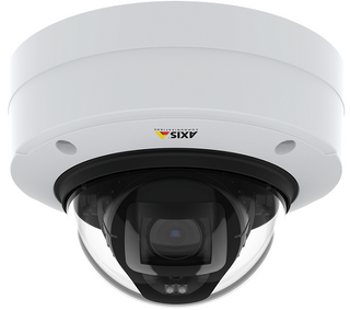 AXIS 01596-001 -  P3247-LVE is a day/night fixed dome with IK10 vandal-resistant outdoor casing