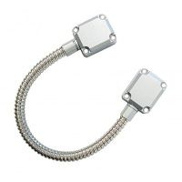 Cable Protector – Stainless Steel Tube - Metal Cap – 300mm