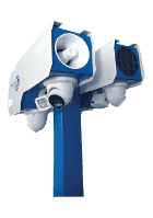 Spectur STA7 Tri - Includes 3x 4k NDAA Cameras, Flood Light & Siren, 100Ah lithium battery and 415W Solar panel