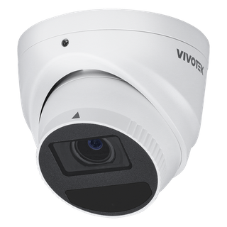 Vivotek AI Outdoor Turret, 5M 30fps, H.265/H.264/MJPEG, f2.7~13.5mm remote focal lens, D/N, IR 30m, WDR Pro, Smart VCA, Two-way audio and Alarm I/O 1/1, PoE/DC, MicroSD/SDHC/SDXC, Working Temperature: -30�C ~ 60�C (-22�F ~ 140�F)