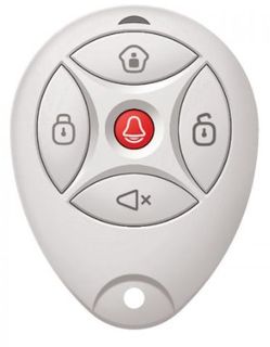 HIKVISION WIRELESS REMOTE KEY FOB, GEN1, ARM/DISARM/STAY ARM/PANIC, (19K00-Y)