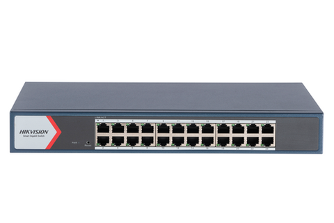 HIKVISION Switch 24 Gigabit Ports, Smart Managed, No PoE & No SFP's
