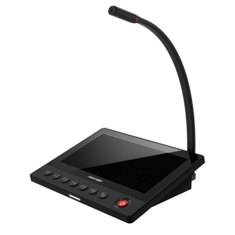 HIKVISION 7 Inch IPS touch screen paging microphone (SPECIAL ORDER)