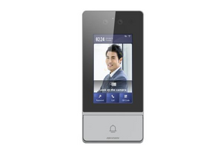HIKVISION Facial Recognition, Metal, IP Villa Door Station, Touch Screen, 4.3", PoE, Mifare, IP65 (KV9503) (Special Order)
