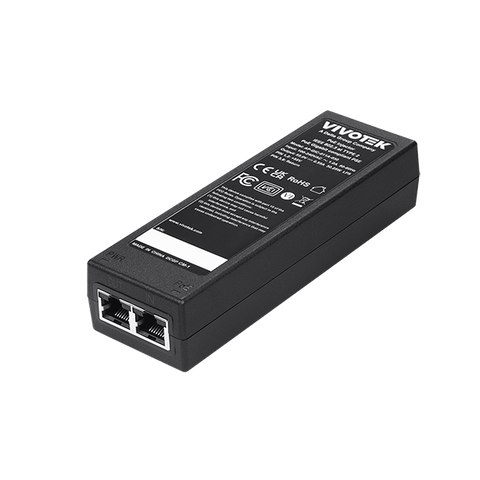 VIVOTEK INDOOR IEEE802.3 30W GIGABIT UPOE INJECTOR (AP-GIC-011A-30-AUN)