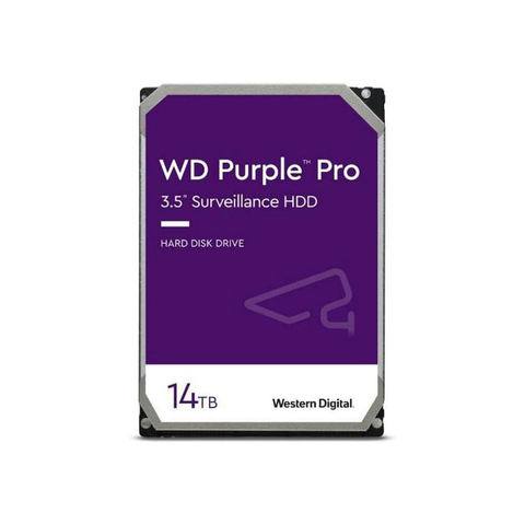 WESTERN DIGITAL 14TB WD 3.5" SATA 6Gb/s Purple Pro SV HDD WD141PURP