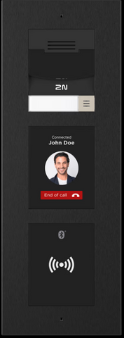 2N 9155211CB - 2N IP Verso Main unit with camera Black (02908-001)