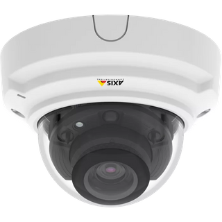 AXIS 03149-001 - High-performance 2 MP dome camera with AI analytics.
