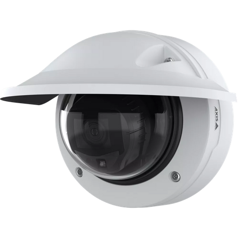 AXIS 03153-001 - High-performance 5 MP dome camera with AI analytics.